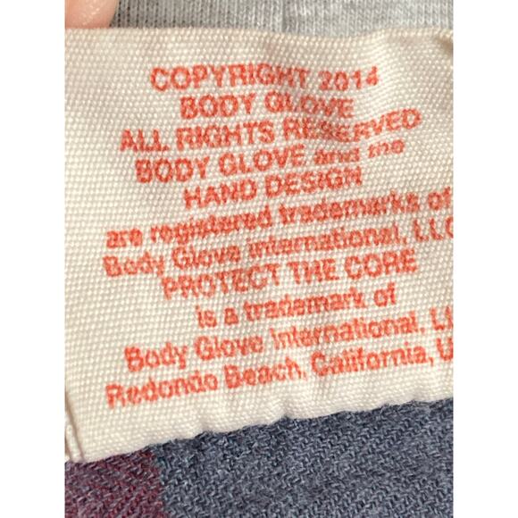 Body Glove Plaid Flannel Hoodie Shirt XL Button Down Western Grunge Casual - Picture 6 of 9